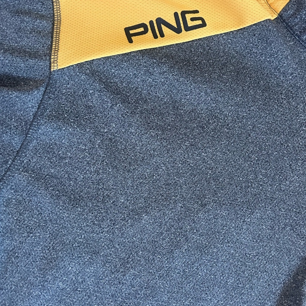 Ping Charcoal and Yellow Arizona State Performance Pullover Men’s XXL - Picture 6 of 8